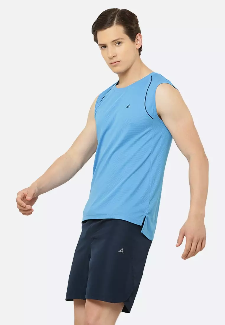 Men's Blue Hydrate Training/ Workout Tank Top