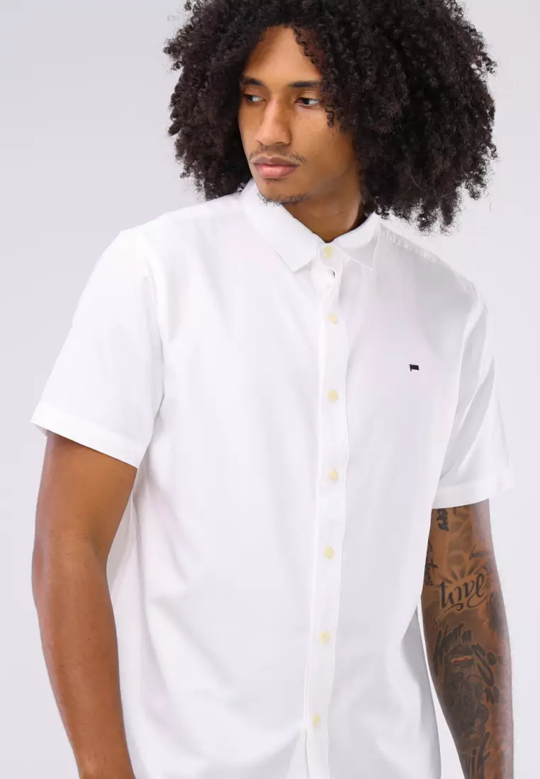 Woven Polo Short Sleeve