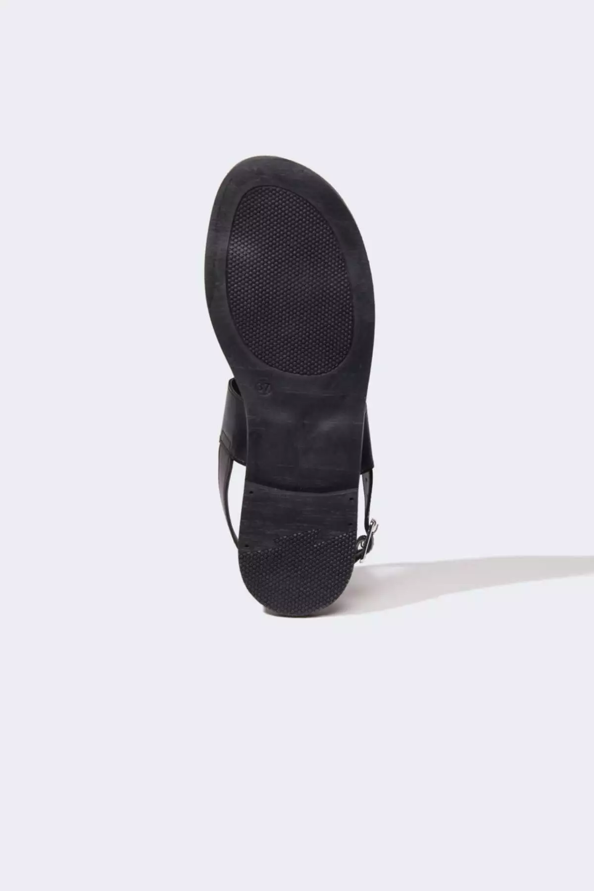 Women's Double Strap Flat Sole Faux Leather Sandals C3731Ax24Hs