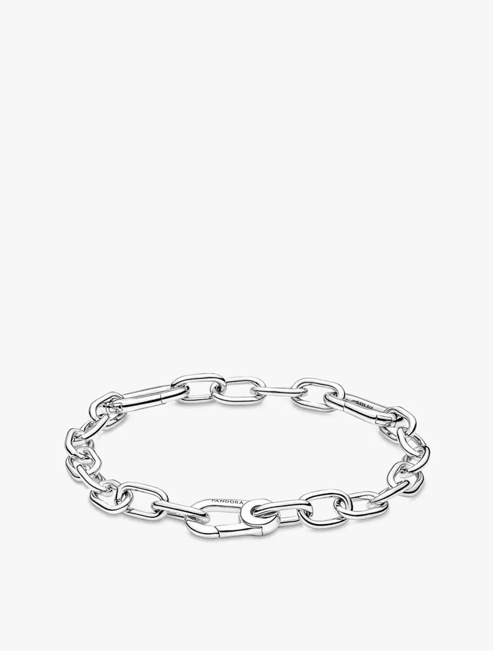 Sterling silver link bracelet