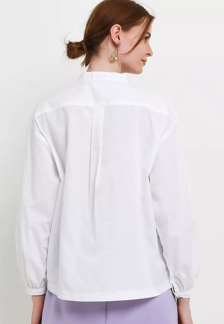 Formal High Collar Shirt