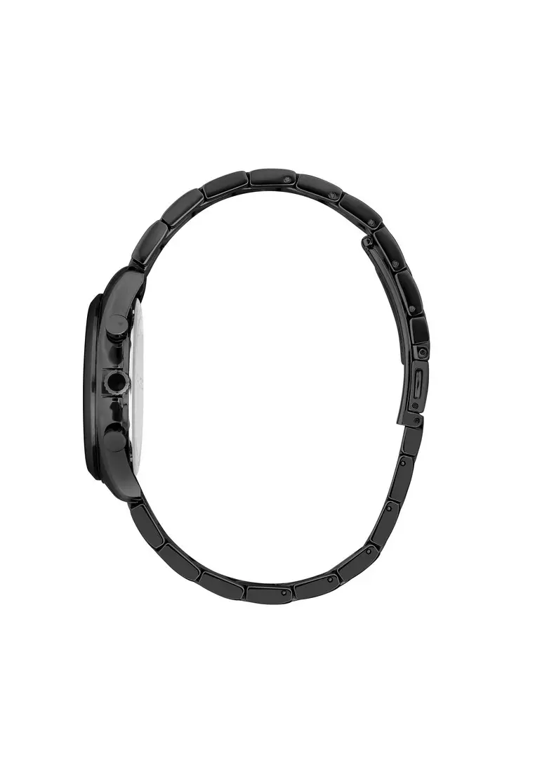 【2 Years Warranty】KARL LAGERFELD 38mm Women's Black Essential Quartz Watch R0553101501