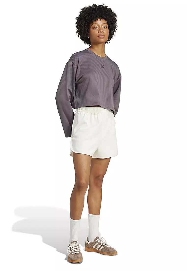 Essentials Winterized Wide Rib Long Sleeve Top