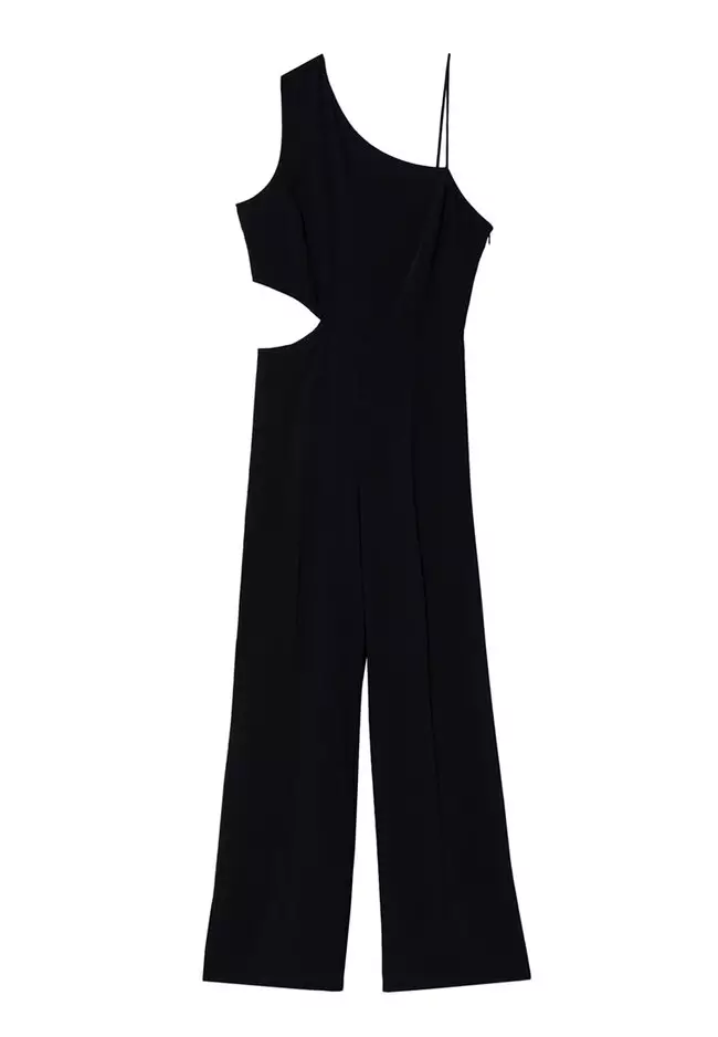 Buy Mango CutOut Detail Jumpsuit 2023 Online ZALORA Philippines