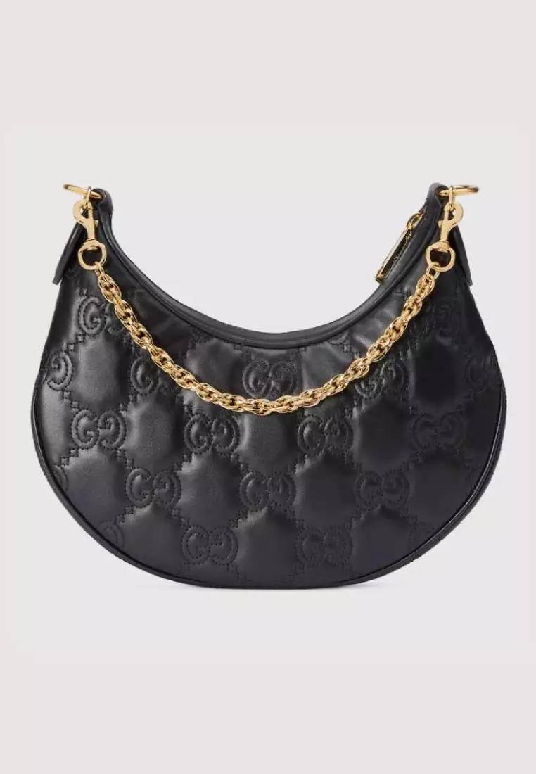 Gucci GG Matelasse Small Shoulder Bag Black