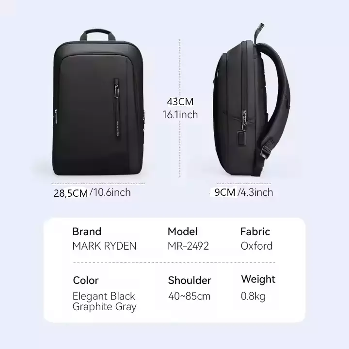 Jual Mark Ryden Mark Ryden Tas Ransel Backpack Laptop 15.6 Inch MR2492 ...