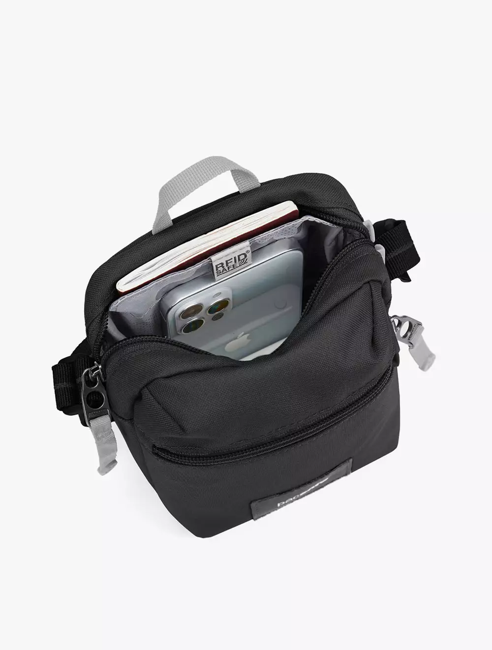 Pacsafe® GO Anti-Theft Micro Crossbody Jet Black - Jet Black