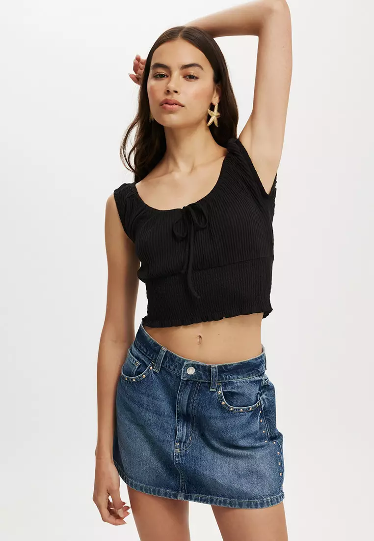 Chloe Shirred Top