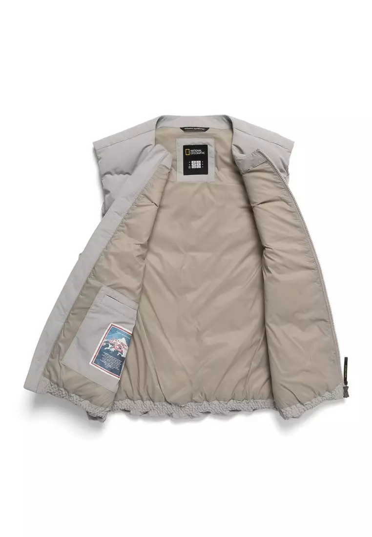 Unisex HERON U Neck Light Down Vest