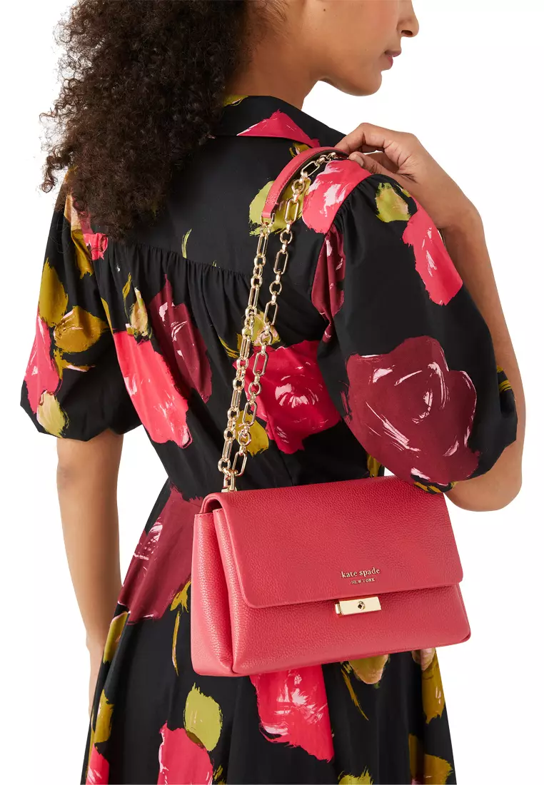 Carlyle Medium Shoulder Bag Deep Primrose K5443