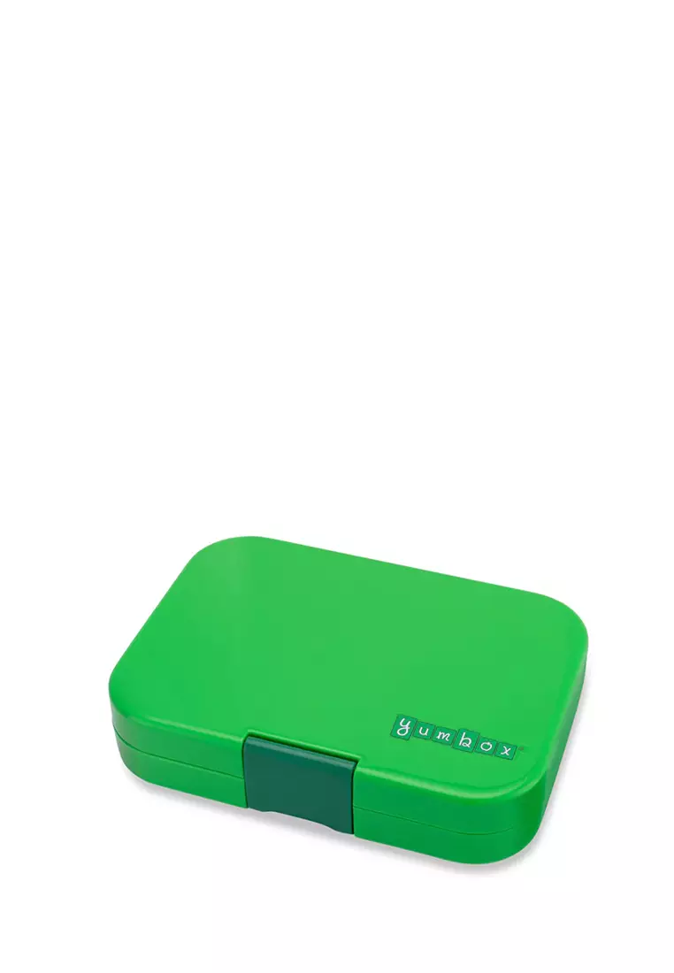 Yumbox Panino Bamboo Green Shark - Kotak Makan - Kotak Bekal Anak dan Dewasa