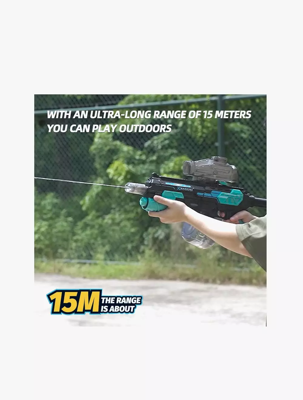 Playtime Fun M416 Space Electric Water Blaster - PFNCPS305312