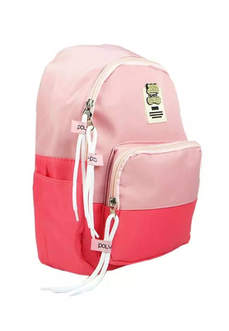 13" Simple Plain Design Kindergarten Kid School Bag Kindy Backpack - PK2362
