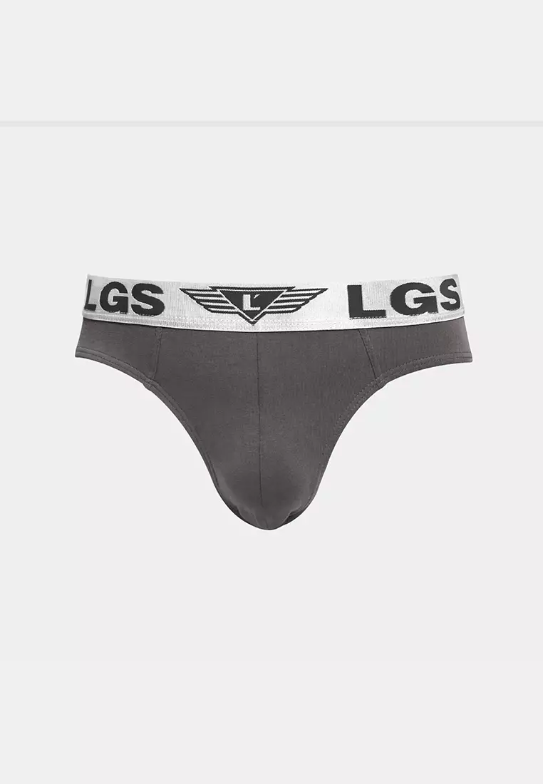 LGS - Underwear - Blue/Gray/Red - 3 Pcs - LEMN.002.884.3.7C