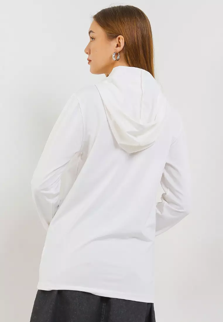 Long Sleeve Hoodie Turtleneck