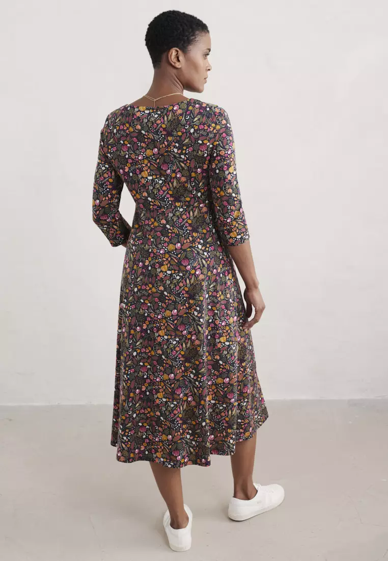 Seasalt Cornwall Multi 3/4 Secret Cove Dress