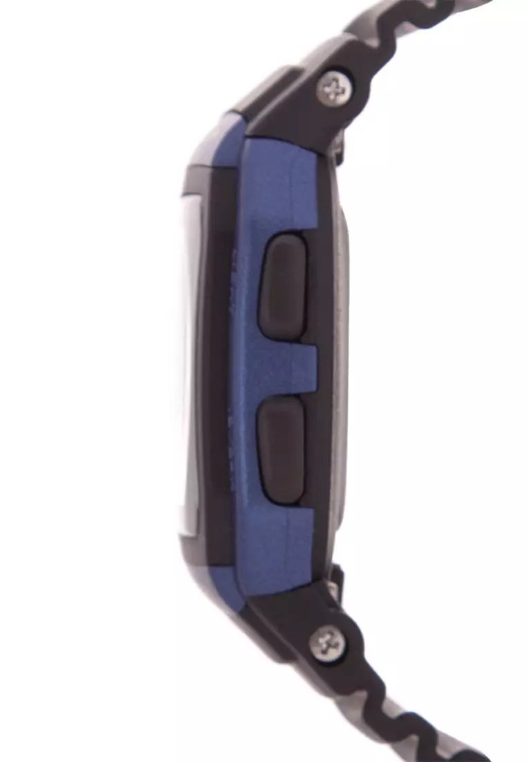 Jam tangan Digital W-96H-2AVDF Biru Hitam