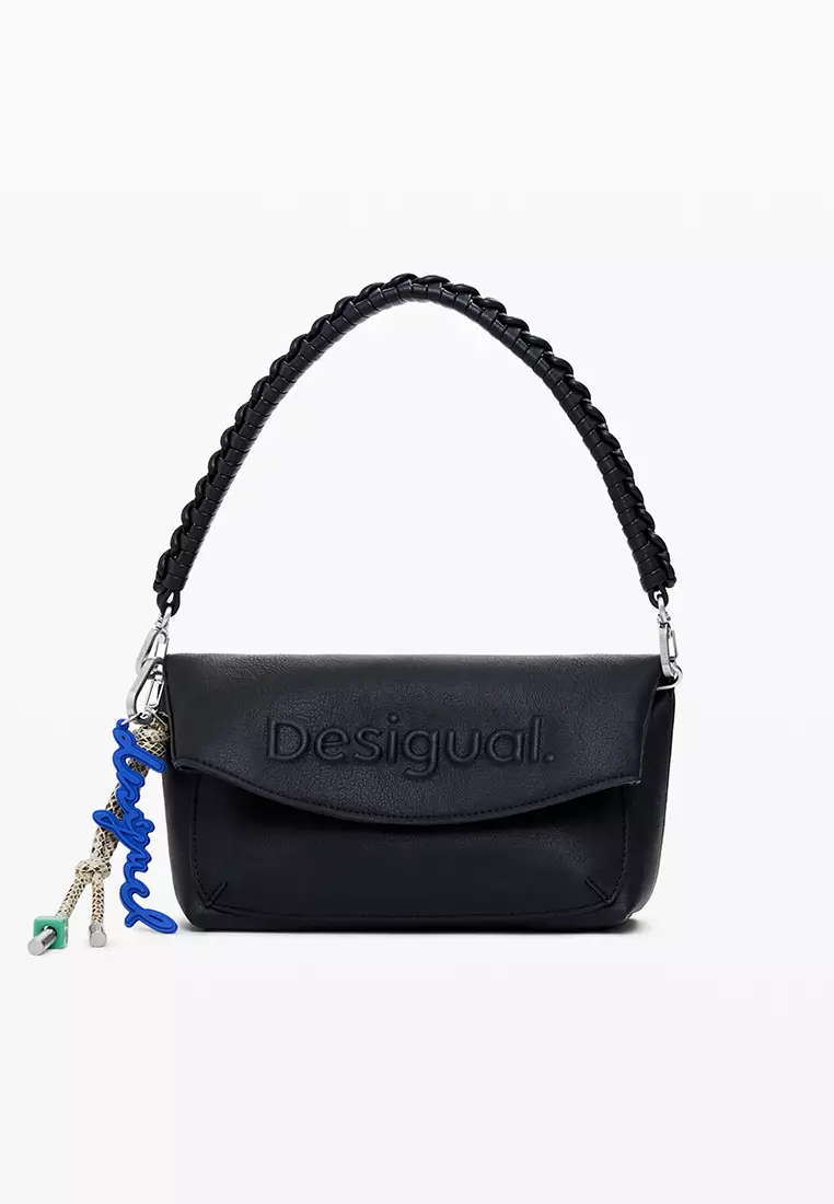 Medium 3D logo flap bag