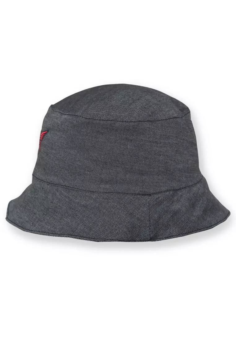 Men Bucket Hat Dark Grey