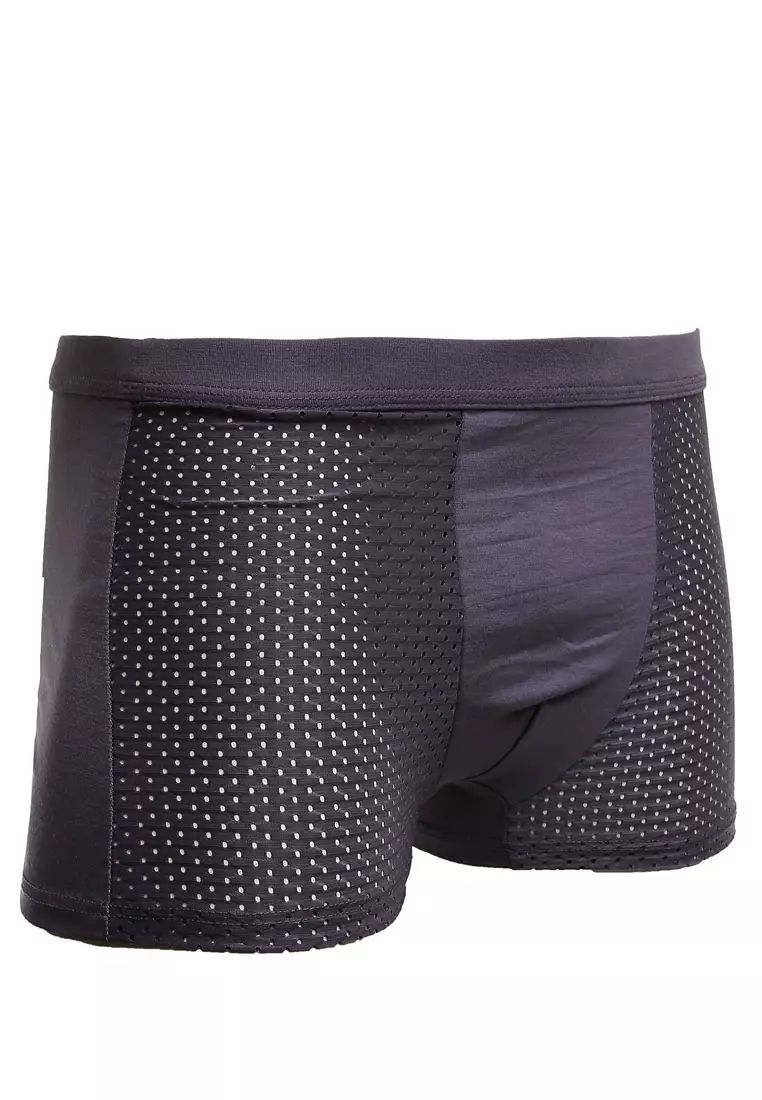 Jaymes Celana Dalam Boxer Brief Pria 4PCS Size XXXL Material Spandex Polyester ORIGINAL