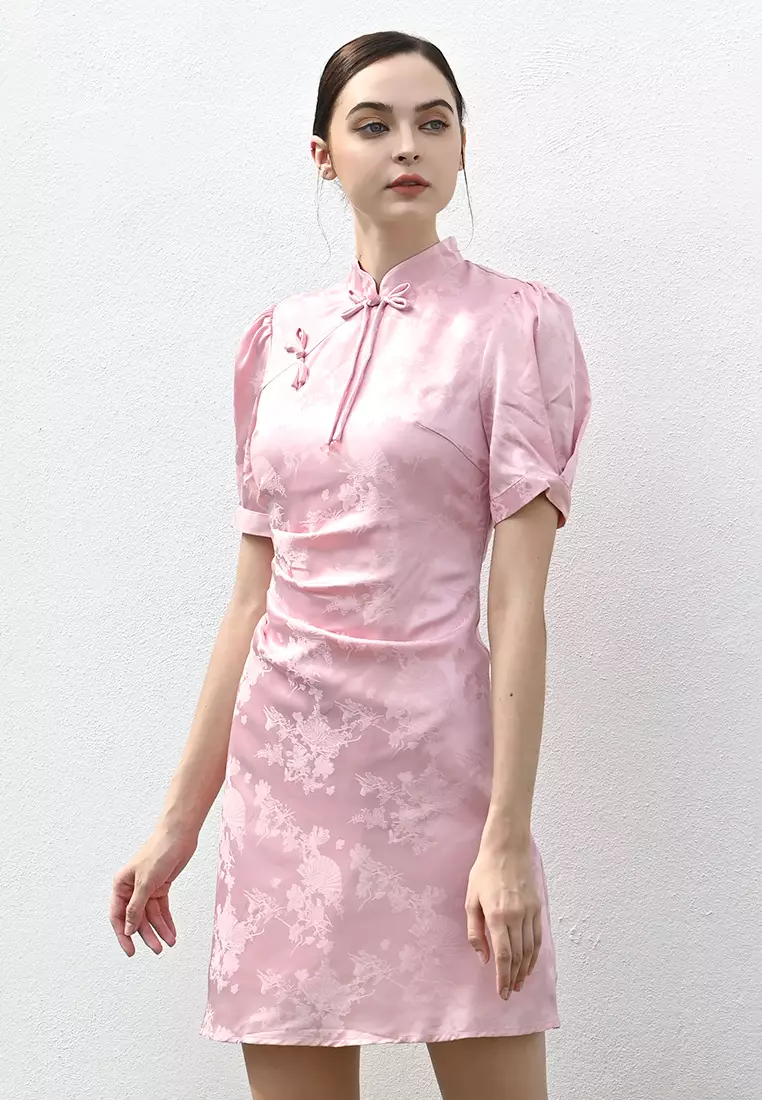 真丝小个子连衣裙