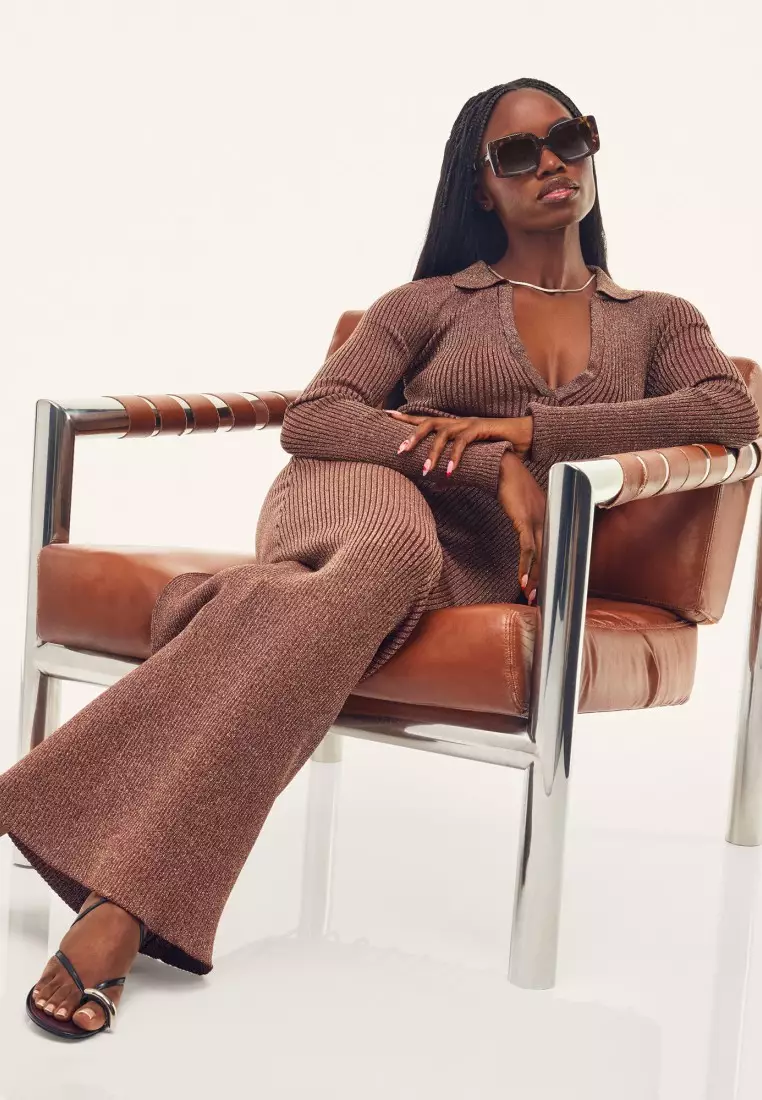 QUAY Talk Show Sunglasses - Neutral Tort/Smoke Taupe