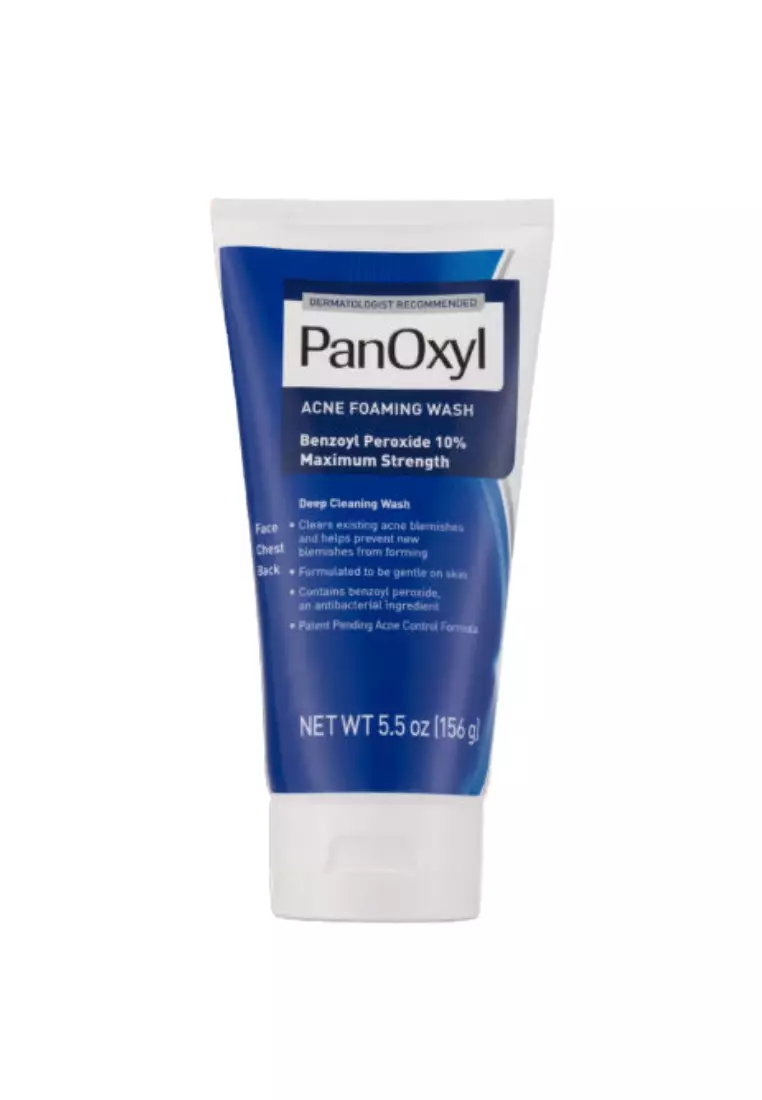 PanOxyl - Acne Foaming Wash Benzoyl Peroxide 10% Maximum Strength
