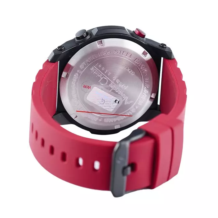 Alexandre Christie 9367 Hitam Karet Merah Cowok