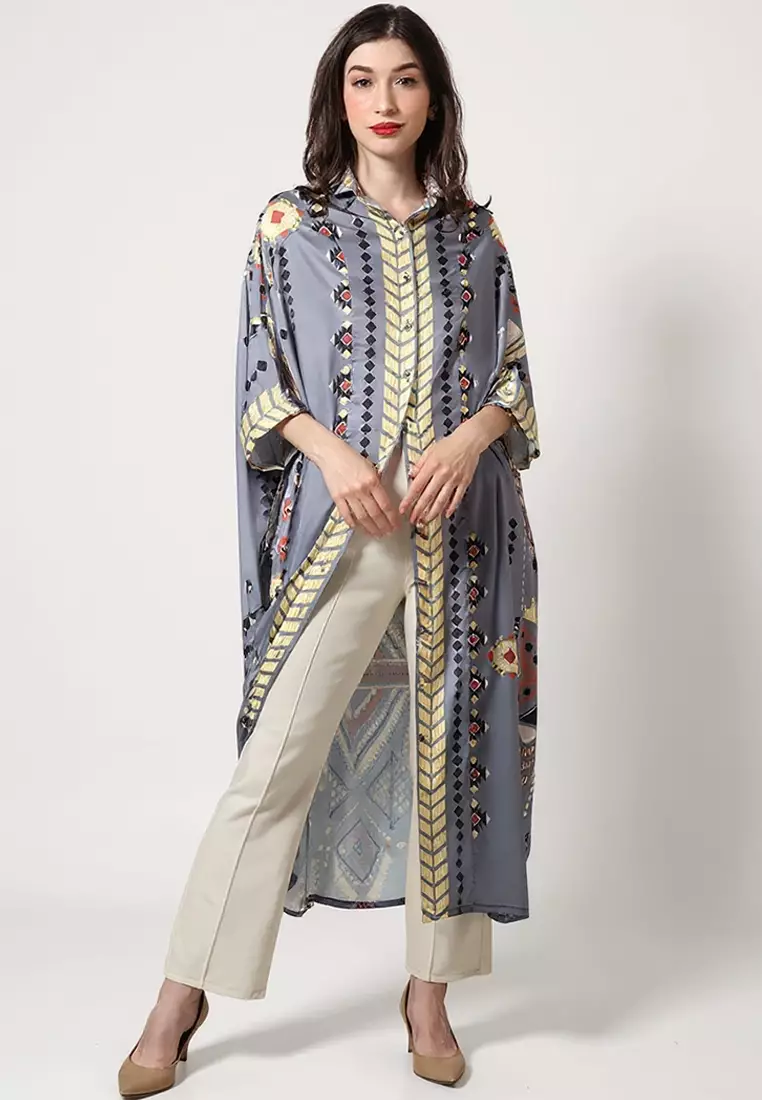 Kanzi Collared Kaftan