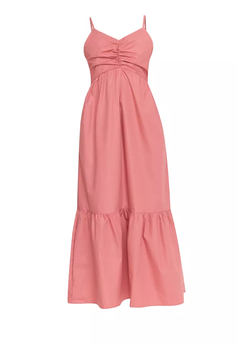 Buy BADOMODA Cathy Tiered Maxi Dress With Elastic Back 2026 Online | ZALORA  Philippines