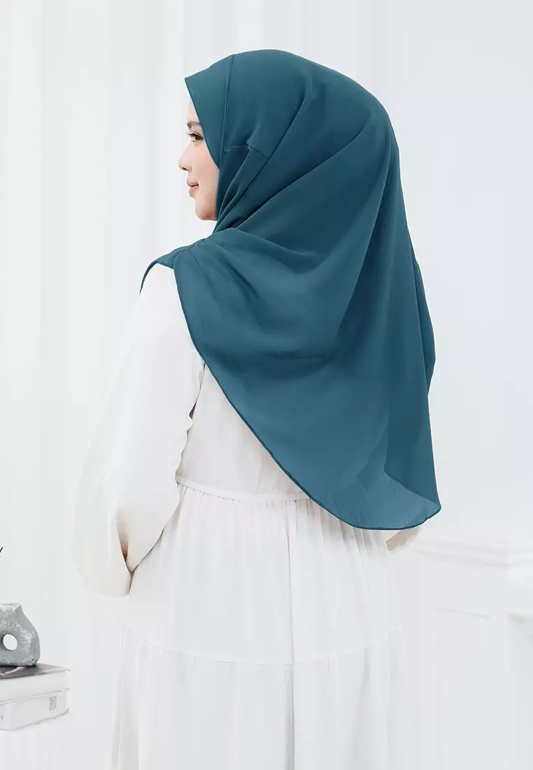 HIJAB INSTAN NASHWA - DEEP TURQUOISE
