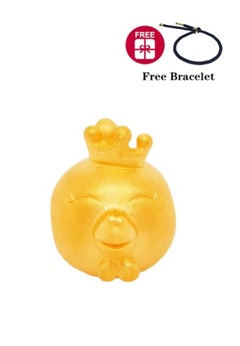 LITZ gold [Free Bracelet] LITZ 999 (24K) Gold Chicken Charm EPC0754 十二生肖 鸡 （1.24g） 87756AC13D9B50GS_1