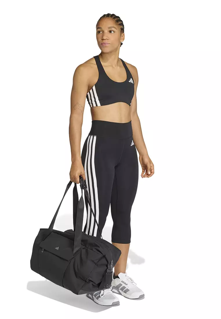 Optime Essentials Workout 3-Stripes 3/4 Leggings