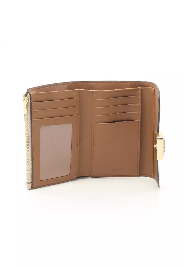 Buy Coach Preloved Coach Medium Grace wallet trifold wallet leather