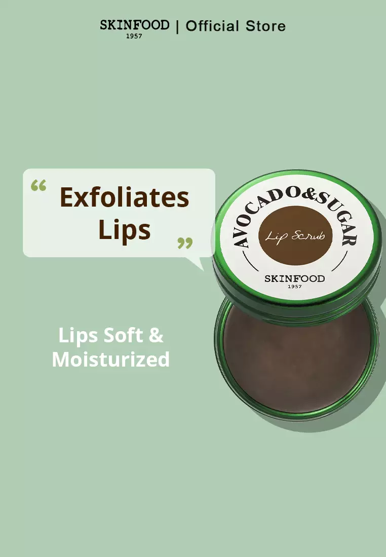SKINFOOD Avocado & Sugar Lip Scrub