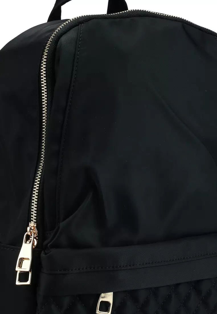 Quilted Nylon Backpack