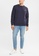ESPRIT navy ESPRIT Sweatshirt with a colourful embroidered logo 0E374AA3C87298GS_3