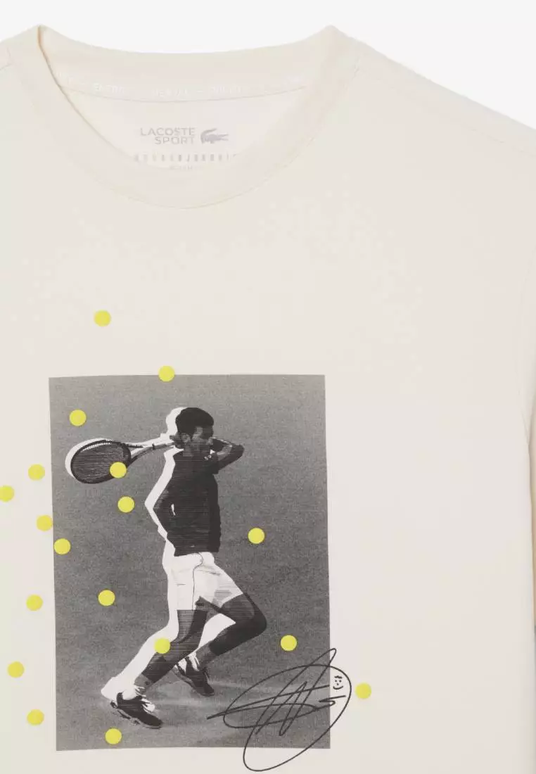 Lacoste Tennis x Novak Djokovic Graphic T-shirt