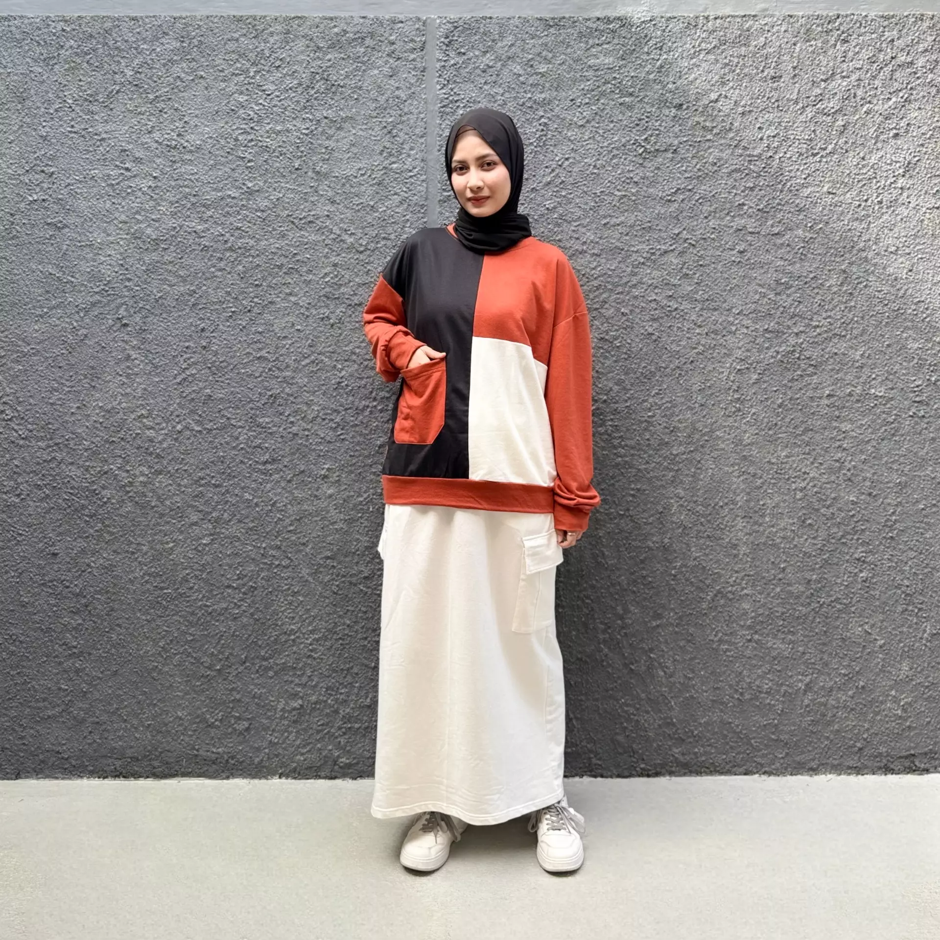 Sweater Monochrome - TERACOTA