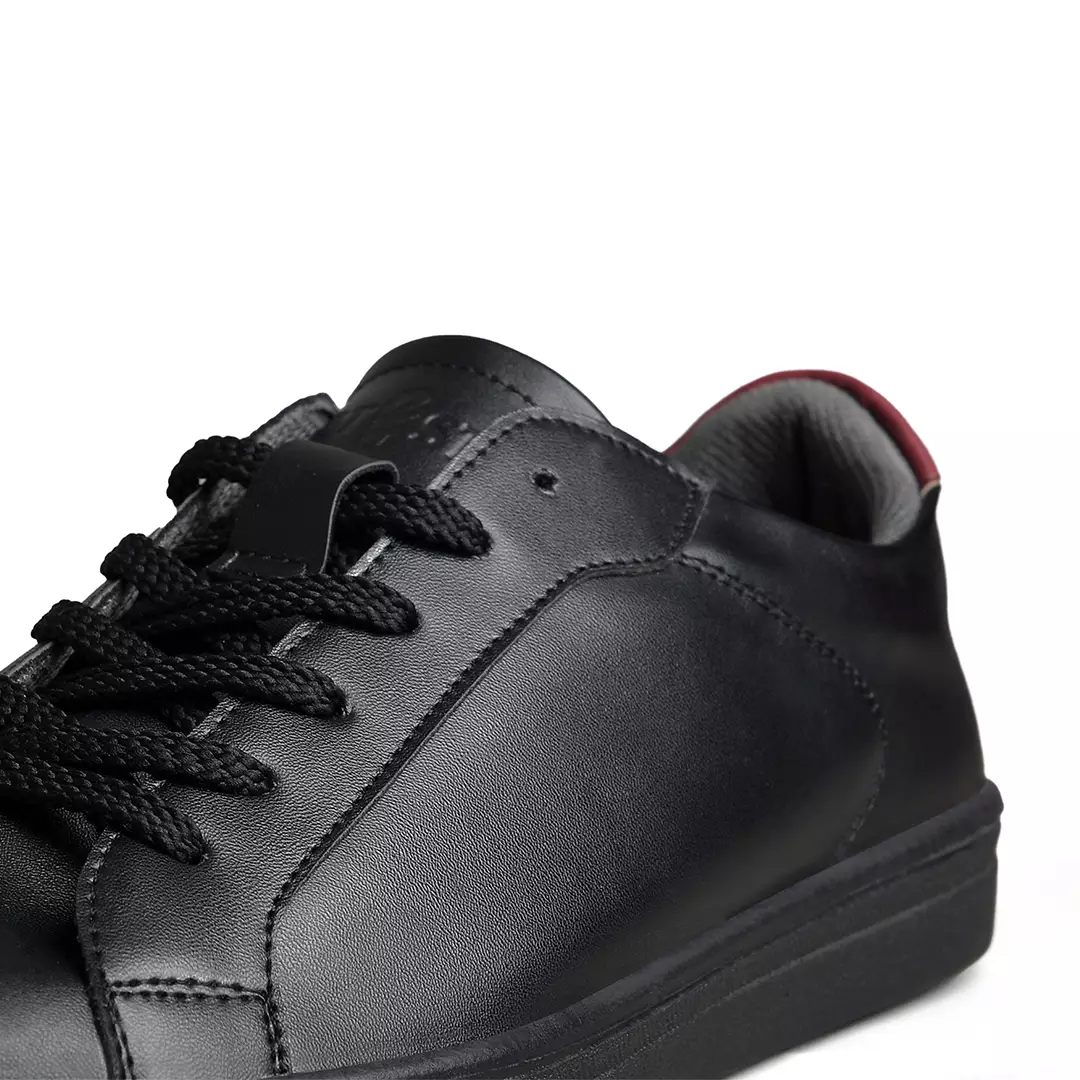 Sepatu Sneakers Pria Footstep Footwear - Beta Black