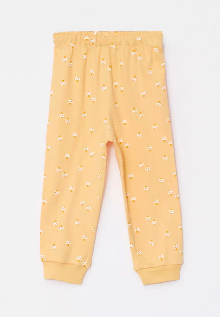 Buy LC WAIKIKI Crew Neck Long Sleeve Printed Baby Girl Pajamas Set 2024