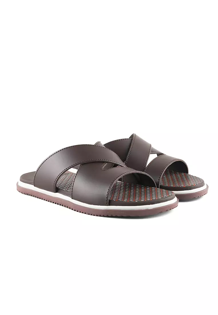 Jackson Zeno 1JSS Coffee - Sandal Pria