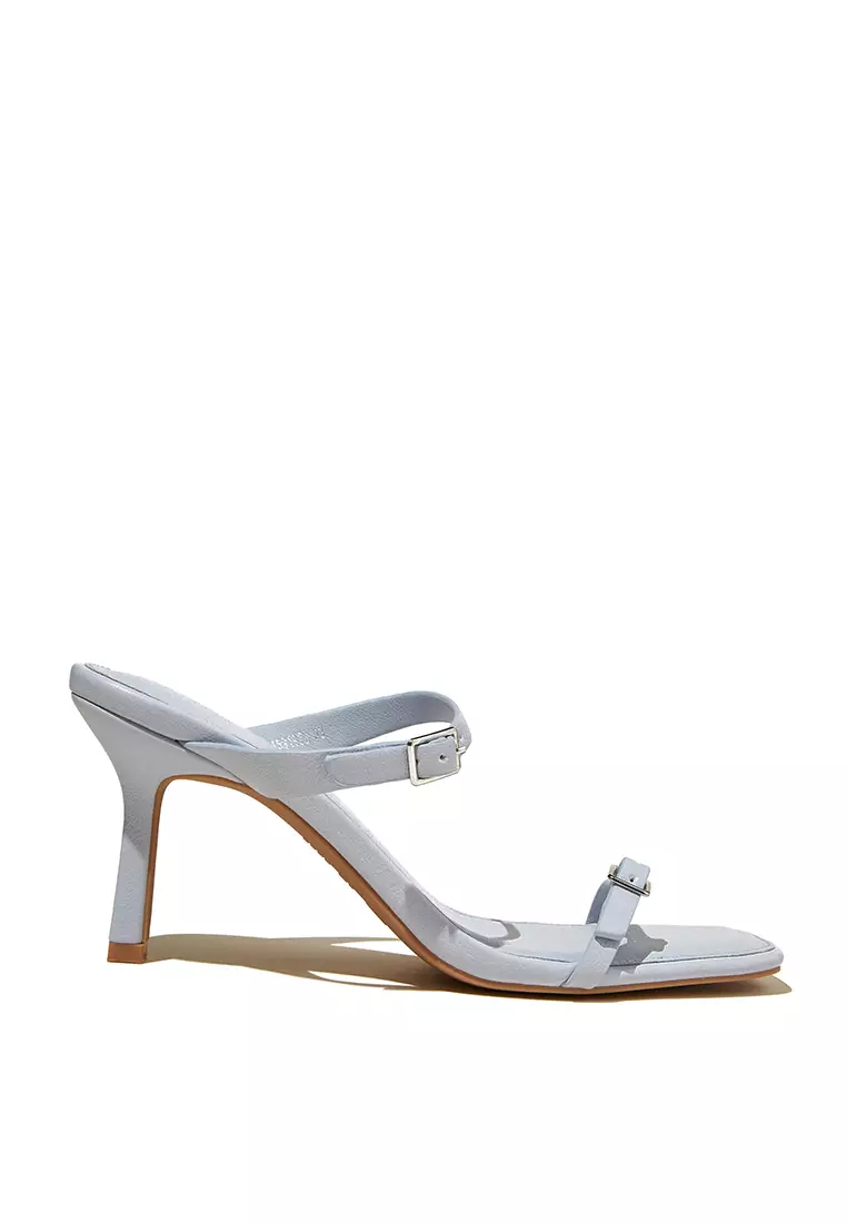 Buy Rubi Gracie Double Buckle Mule Heels 2024 Online | ZALORA Philippines