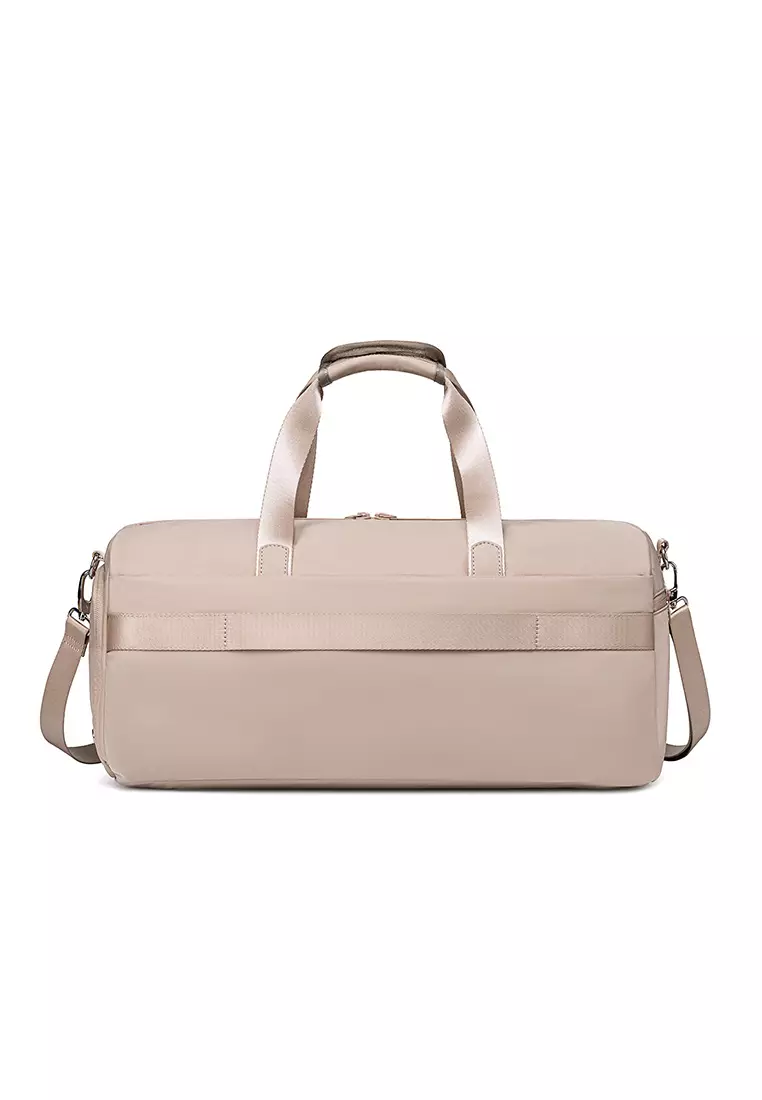 Premium Gym Bag Water Resistant Duffel Bag with Shoe Compartment and Detachable Shoulder Straps