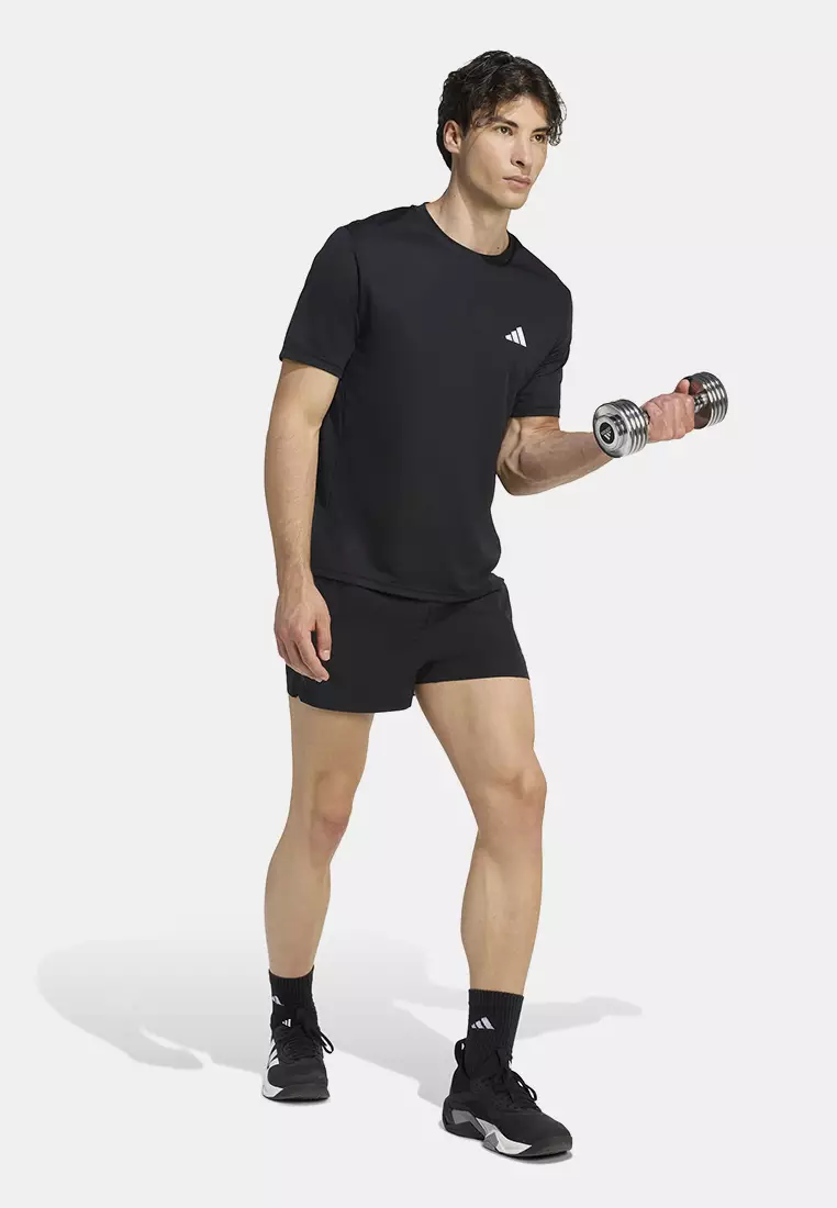 Gym & Training WORKOUT ESSENTIALS BASE T-SHIRT Men Black KA3569