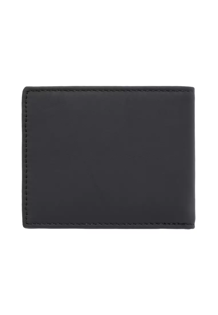 Marks & Spencer Bi-fold Cardsafe Wallet Plain Leather (MALE, BLACK)