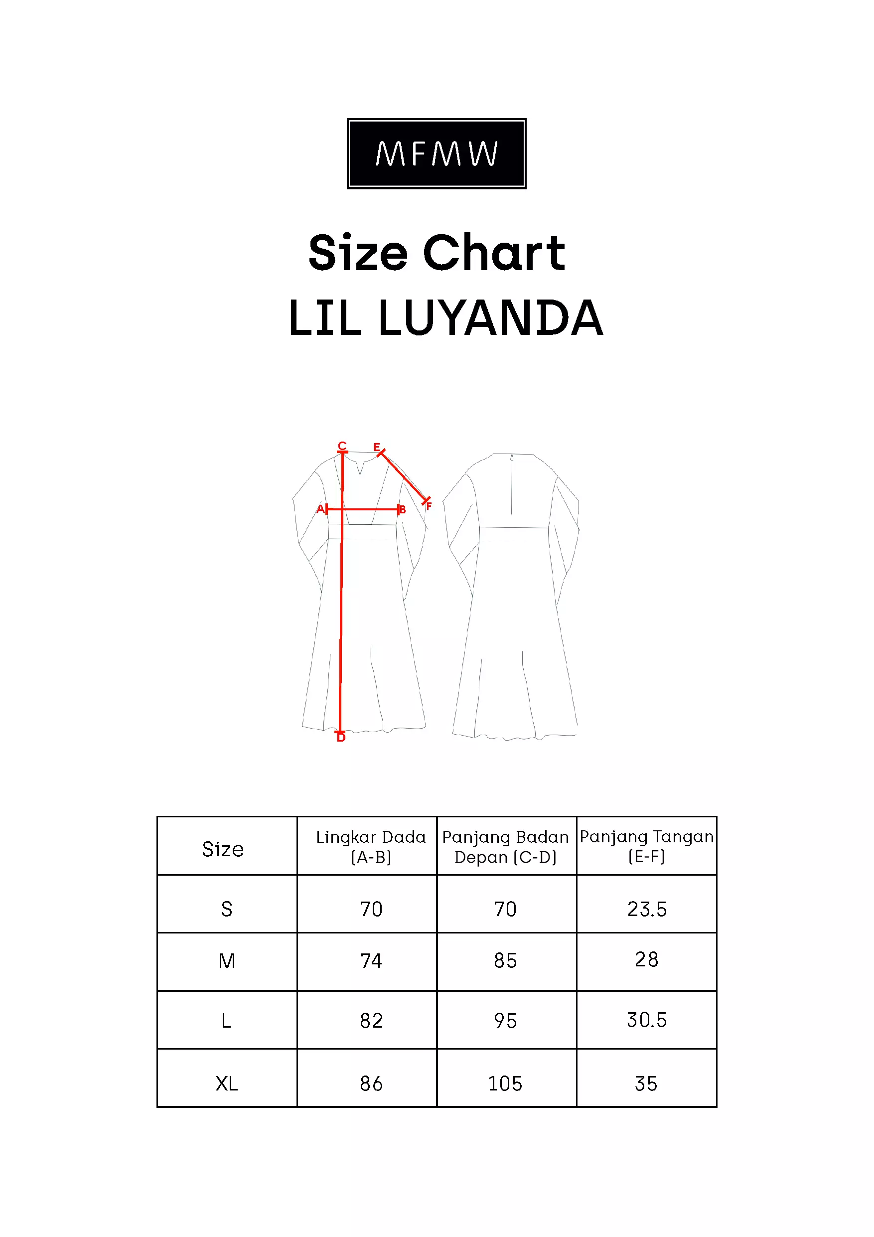 MFMW Lil Luyanda Dress Kaftan Anak Abu Motif Salur