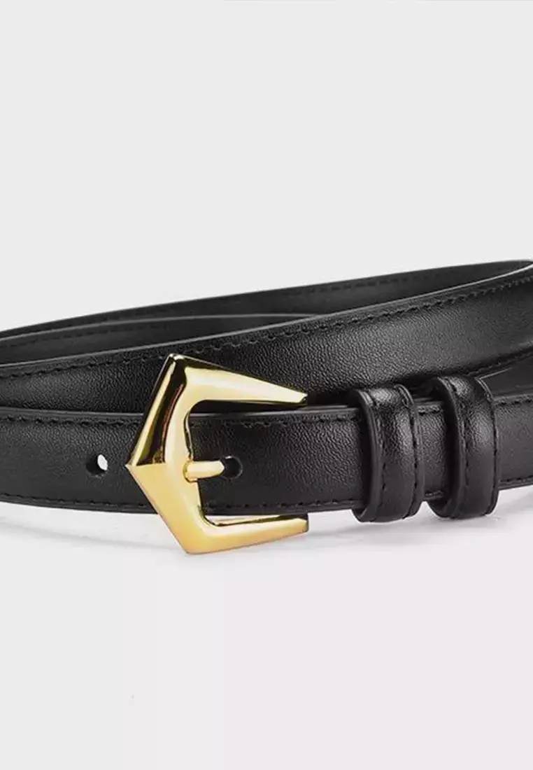 Slim Cowhide Belt