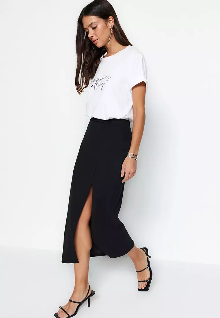 Slit midi on sale