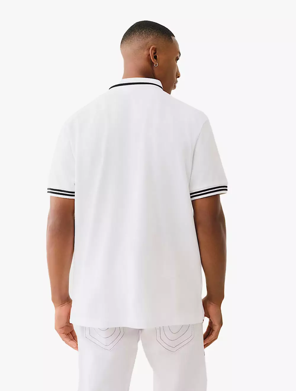 Polo Neck White True Religion Polo Shirt Jual True Religion True